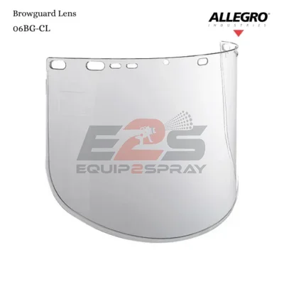 Allegro Browguard Lens - Clear, 10/Pk (For use w/ Allegro PN 06BG)