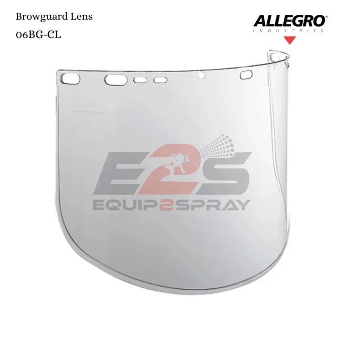 Allegro Browguard Lens - Clear, 10/Pk (For use w/ Allegro PN 06BG)