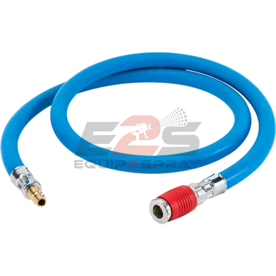 SATA Air Hose 9 mm x 1.2 m with Quick Coupling – 13870