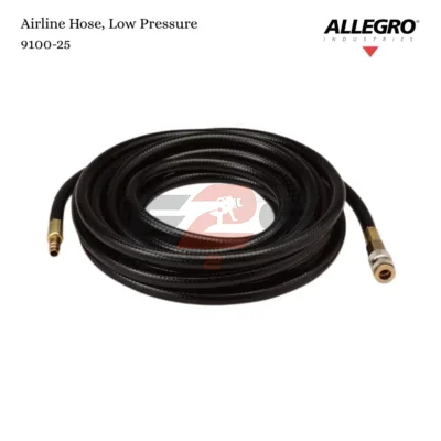 Allegro Airline Hose, Low Pressure - 25' Airline Hose, 3/8" diameter w/ OBAC-style Coupler and Plug (LP)