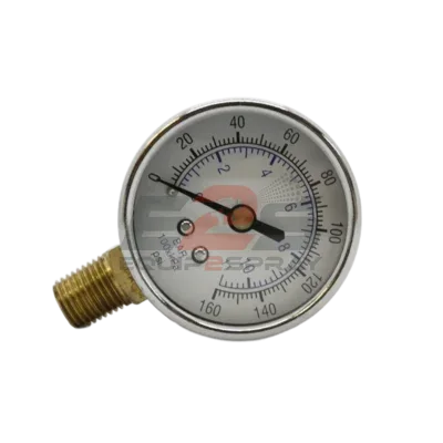 Devilbiss Gauge 0-160 BTM 1/4 NPT-M – GA-288