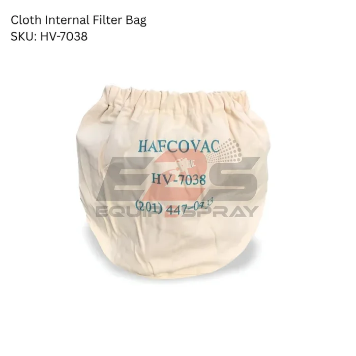 HafcoVac Cloth Internal Filter Bag - Replacement Filter Bag HafcoVac Cloth Internal Filter Bag - Replacement Filter Bag