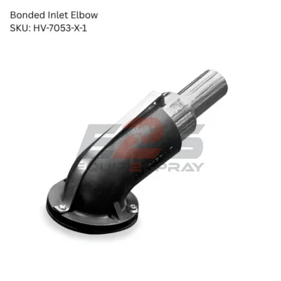 HafcoVac Bonded Inlet Elbow - 1.5 Inches Hose